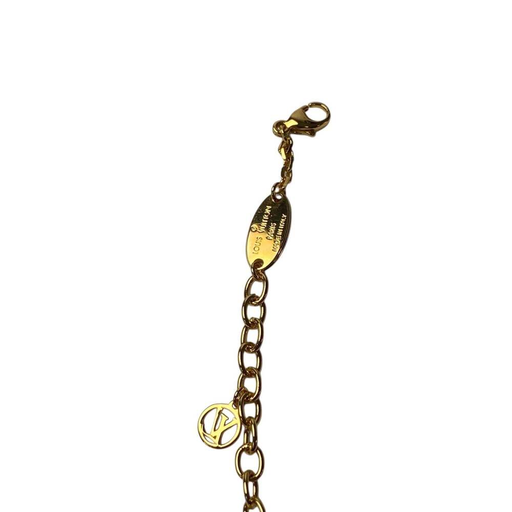 LOUIS VUITTON Gold Charm Bracelet - Picture 10 of 16